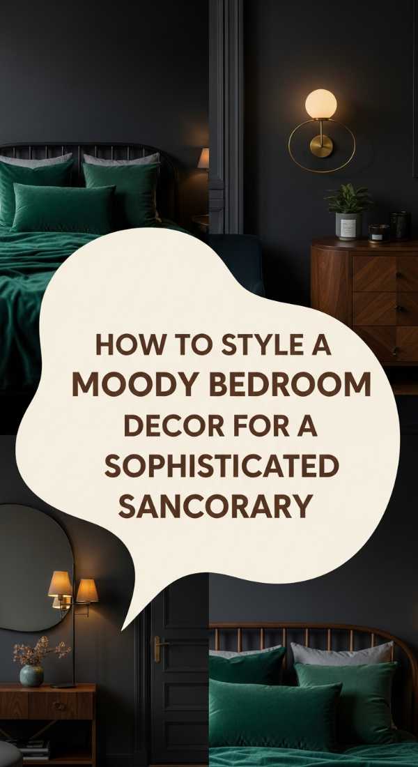 How To Style A Moody Bedroom Decor For A Sophisticated Sanctuary 69eb410400659
