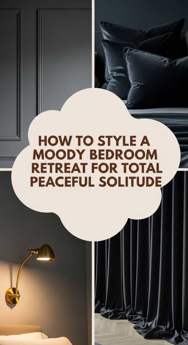 How To Style A Moody Bedroom Retreat For Total Peaceful Solitude 69e4bf4197cf3