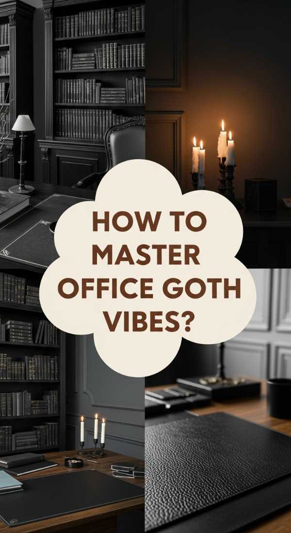How To Style A Moody Office Goth Space For Creative Inspiration 69e9fb1d245a0