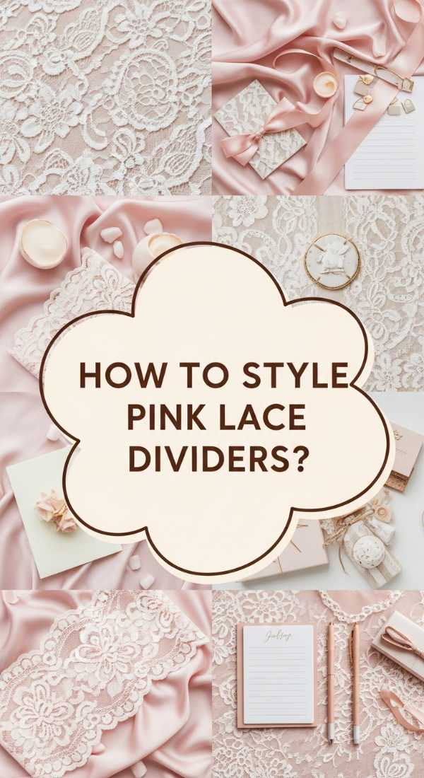 How To Style A Pink Rentry Divider Lace For The Ultimate Girly Desktop 69f238aa70d92