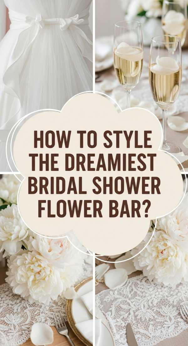 How To Style A Romantic Flower Bar For The Dreamiest Bridal Shower 69f08064e7973
