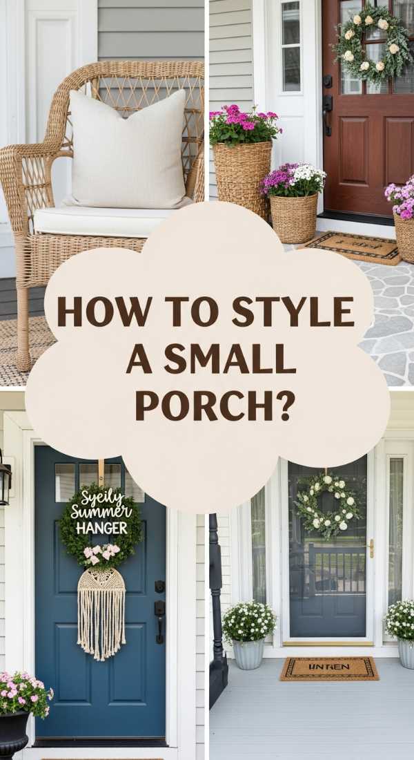 How To Style A Small Porch For A Charming Welcome 69dde911db0e2