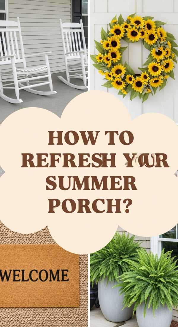 How To Style A Summer Front Porch For The Warmest Welcome 69edf9748059e