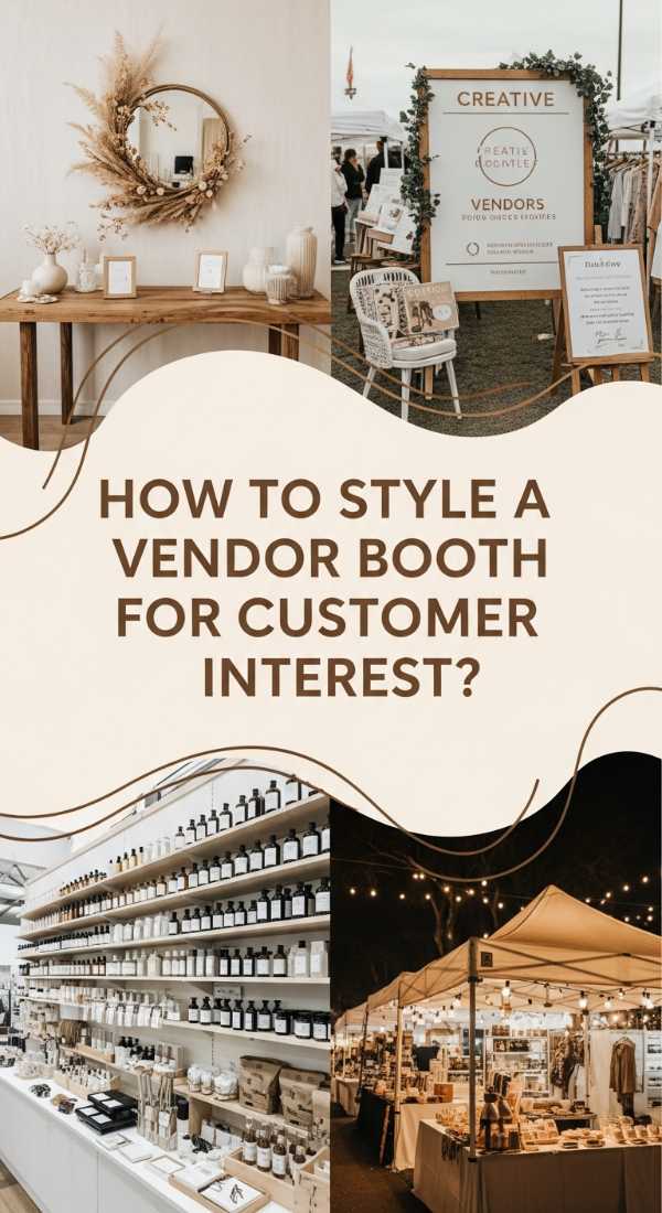 How To Style A Vendor Booth For Maximum Customer Interest 69f232efd6218