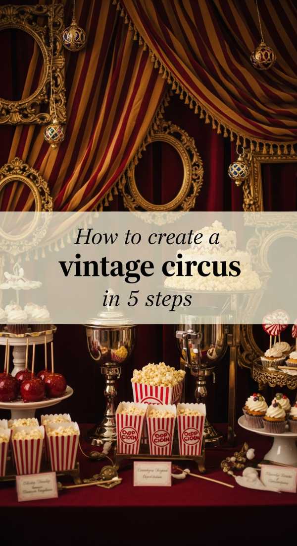 How To Style A Vintage Circus Celebration 69e3273aedf16