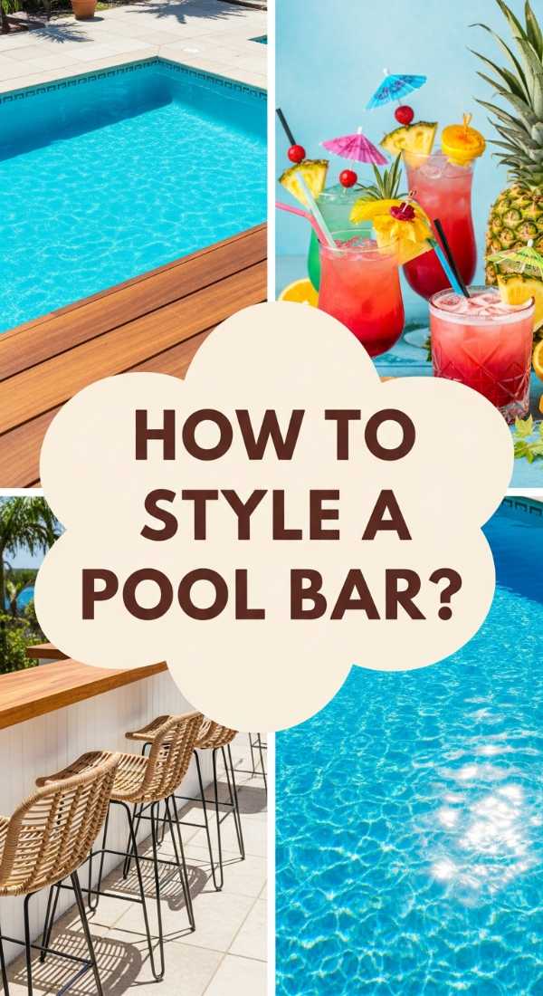 How To Style Above Ground Pool Bar Ideas For A Luxury Summer Vibe 69ef172e0d983