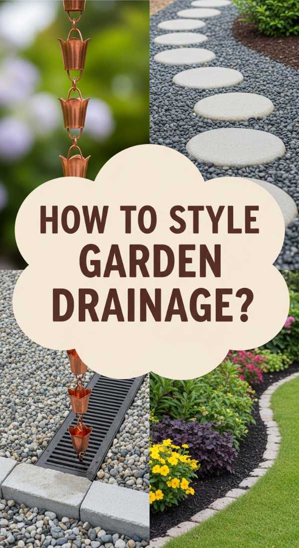 How to Style Aesthetic Drainage Ideas for a Perfect Garden Flow