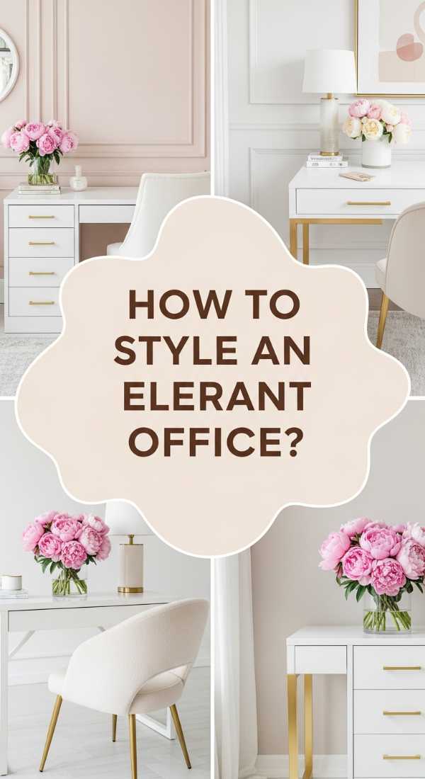 How To Style An Elegant Home Office For Successful Women 69e9fb34b07e6
