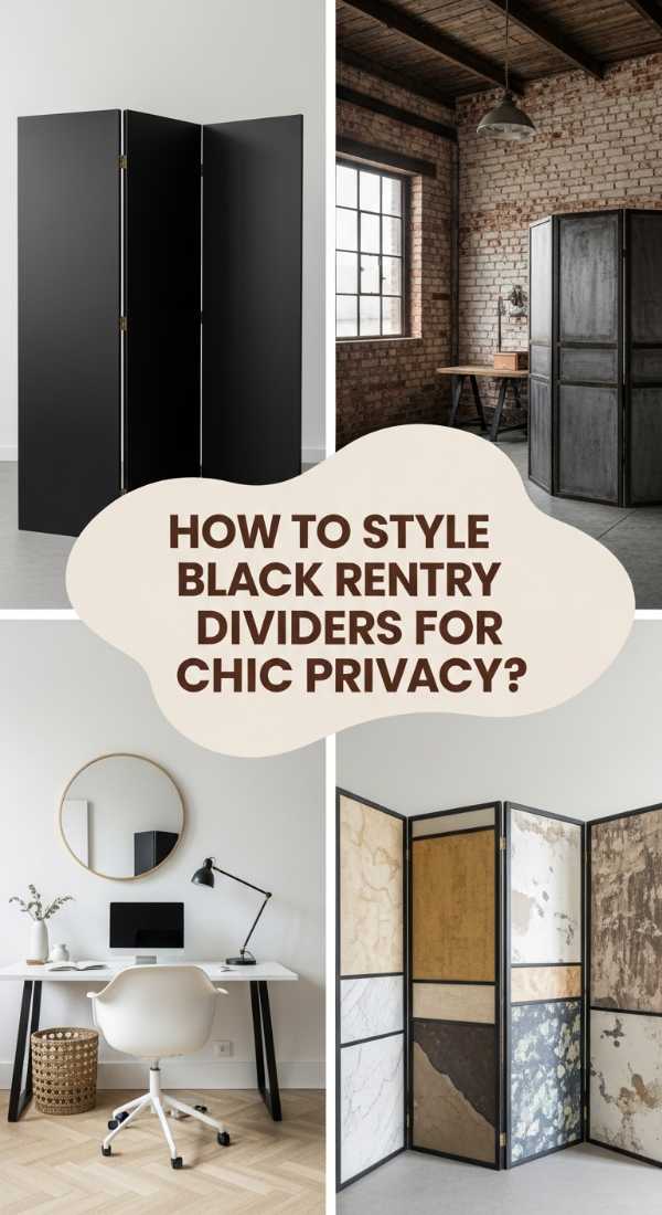 How To Style Black Rentry Dividers For A Modern Studio Vibe 69e9fc816388a