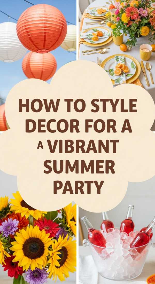 How To Style Decoration Ideas For A Vibrant Summer Party 69f08215b8e4b