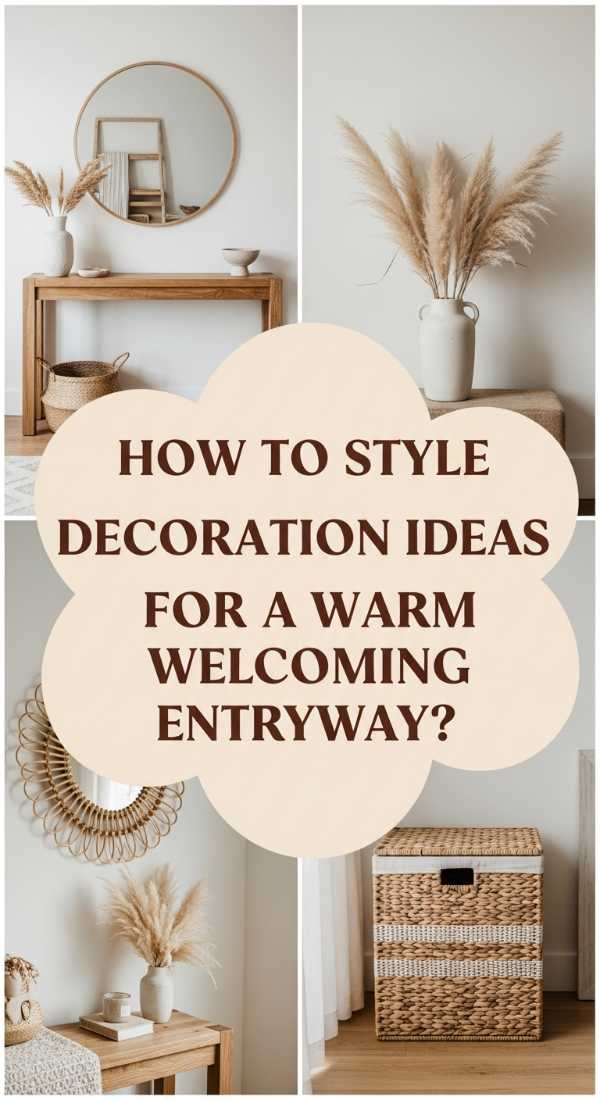 How To Style Decoration Ideas For A Warm Welcoming Entryway 69f08217db308