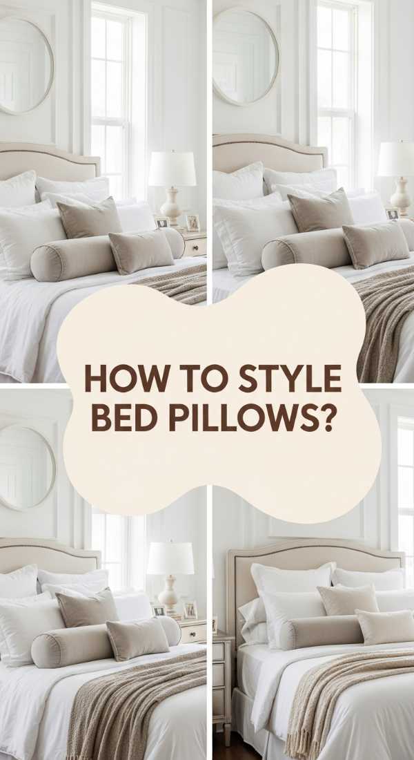 How To Style Decorative Pillows On Bed For A Five Star Hotel Vibe 69ecb066dd138