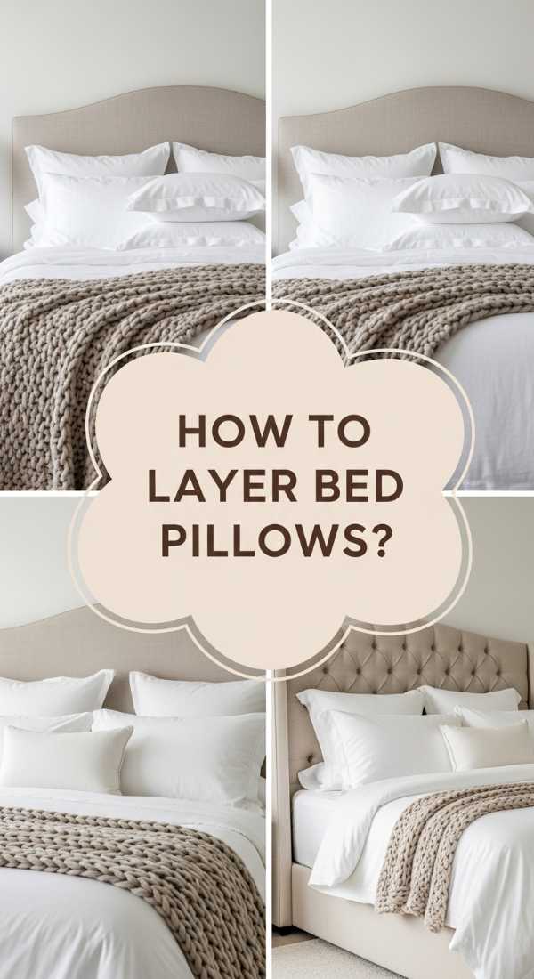 How To Style Decorative Pillows On Bed For Ultimate Coziness 69ecaced284ea