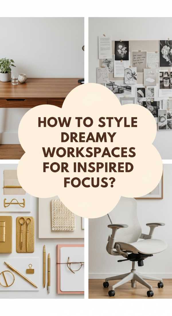 How To Style Dreamy Workspaces For Inspired Focus 69e4bf3aee853
