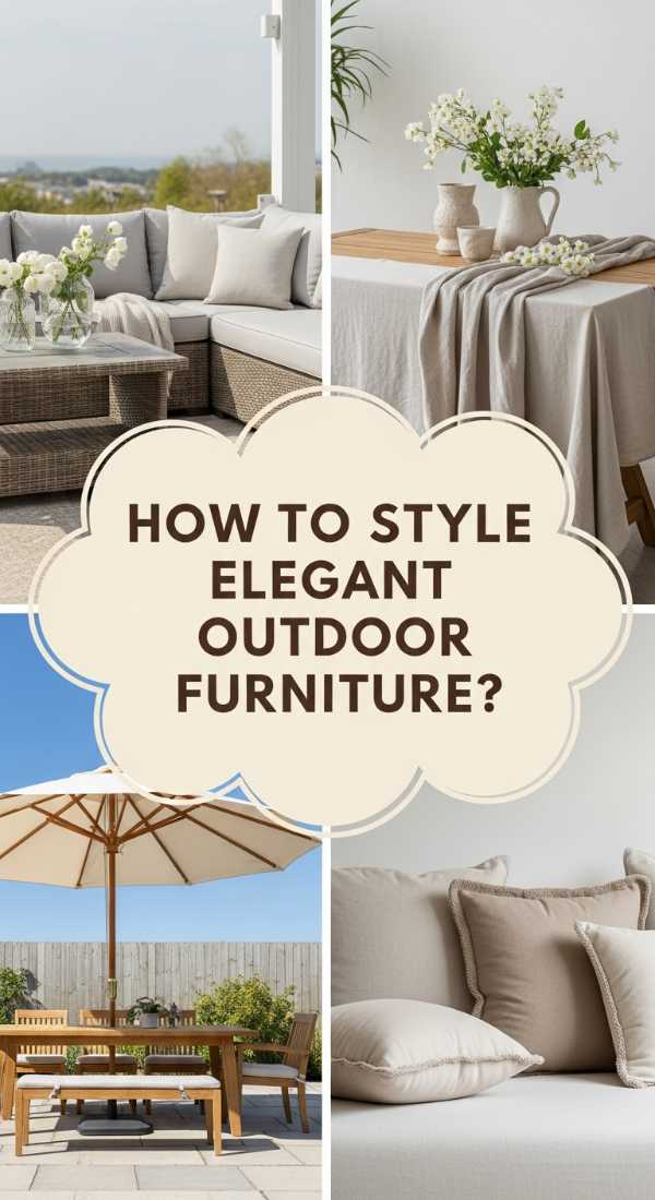 How To Style Elegant Outdoor Furniture For The Perfect Alfresco Dining Experience 69f0822344980