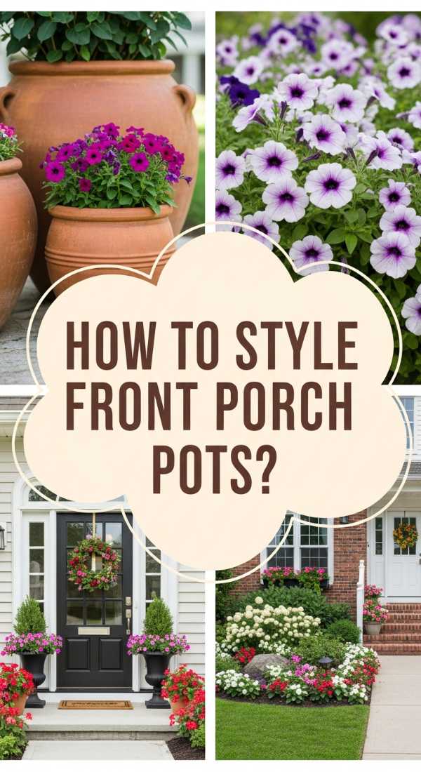 How To Style Front Porch Flower Pots For A Welcoming Entry 69f2387e1454e