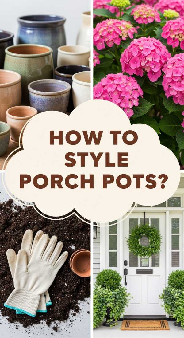 How To Style Front Porch Flower Pots For Instant Curb Appeal 69edfc0c65a6e