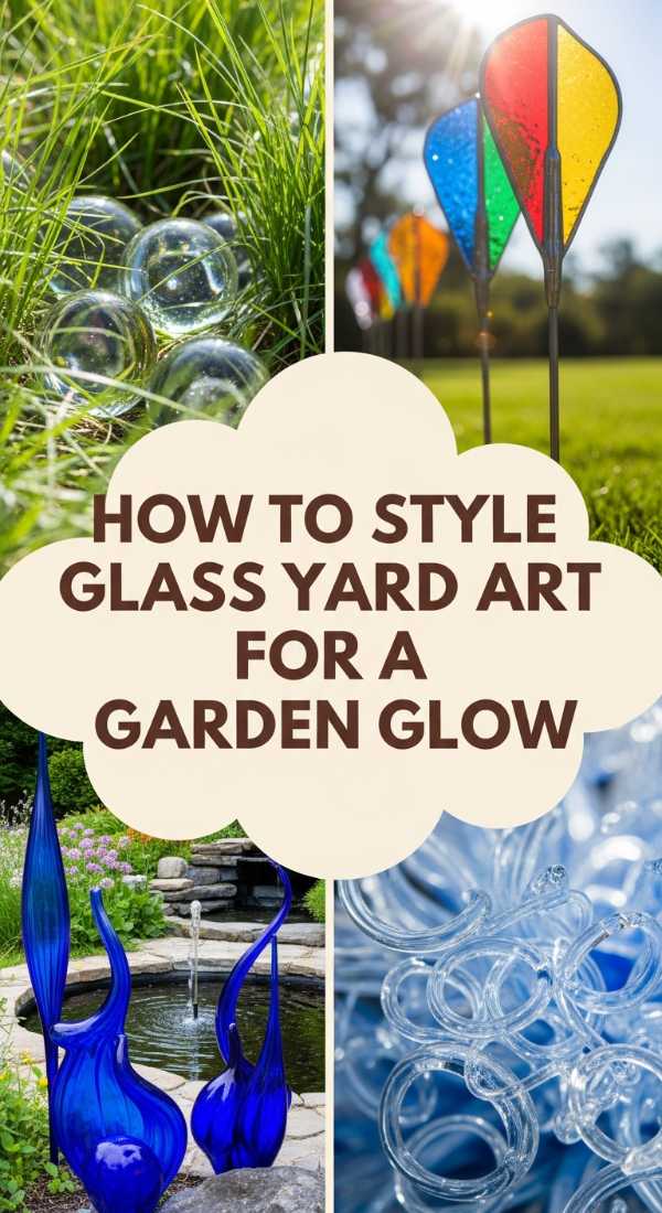 How To Style Glass Yard Art For A Magical Garden Glow 69f238861433d
