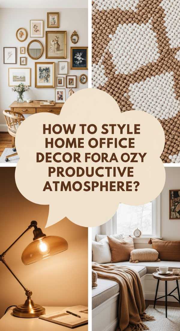 How To Style Home Office Decor For A Cozy Productive Atmosphere 69e4b91b3e4e2