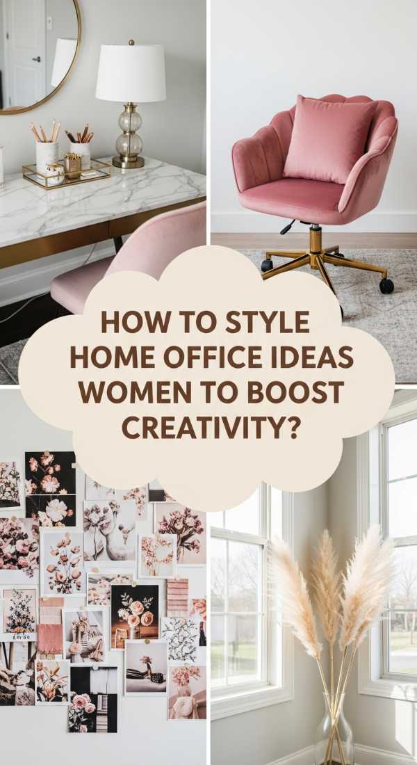 How To Style Home Office Ideas For Women To Boost Creativity 69ef171540ae7