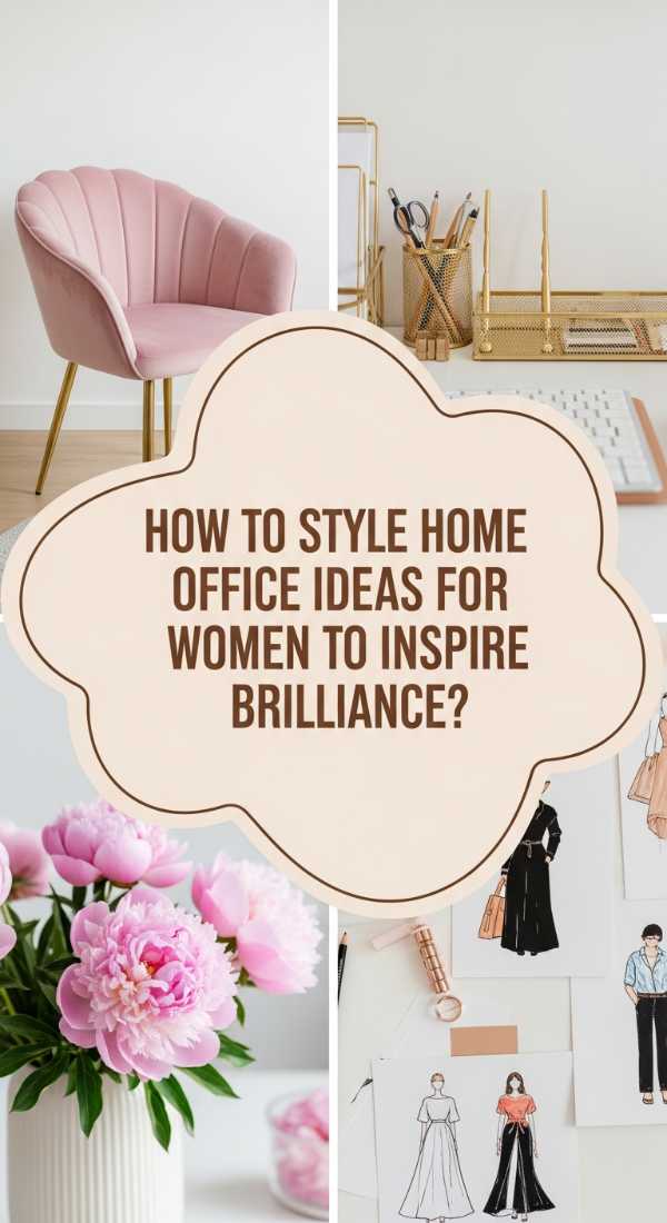 How To Style Home Office Ideas For Women To Inspire Brilliance 69df1b5201eb5