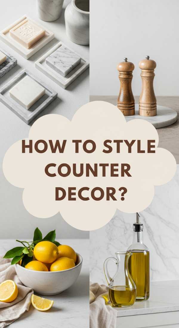 How To Style Kitchen Counter Decor For A Clean Minimalist Vibe 69e3257eaf392