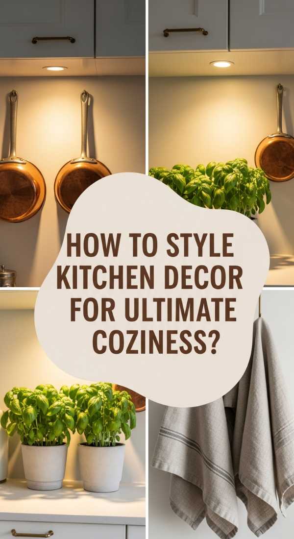 How To Style Kitchen Decor For Ultimate Coziness 69e3257fa565e