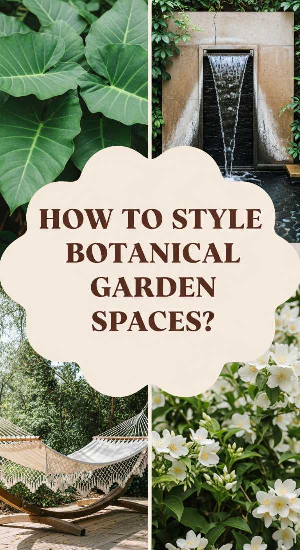 How To Style Lush Botanical Garden Decor For A Refreshing Morning Oasis 69df1e80d6d1f