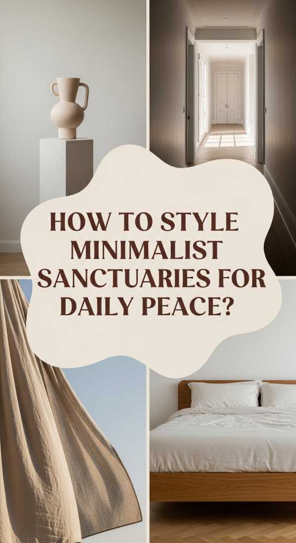 How To Style Minimalist Sanctuaries For Daily Peace 69f07ee5ce6b9
