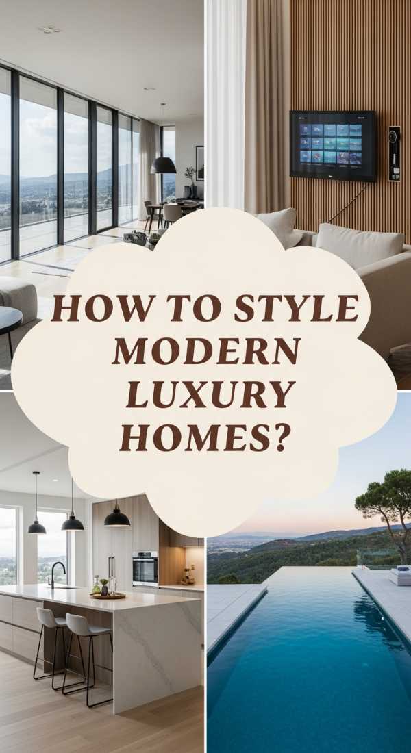 How To Style Modern Luxury Homes For An Effortless Look 69e7227718328
