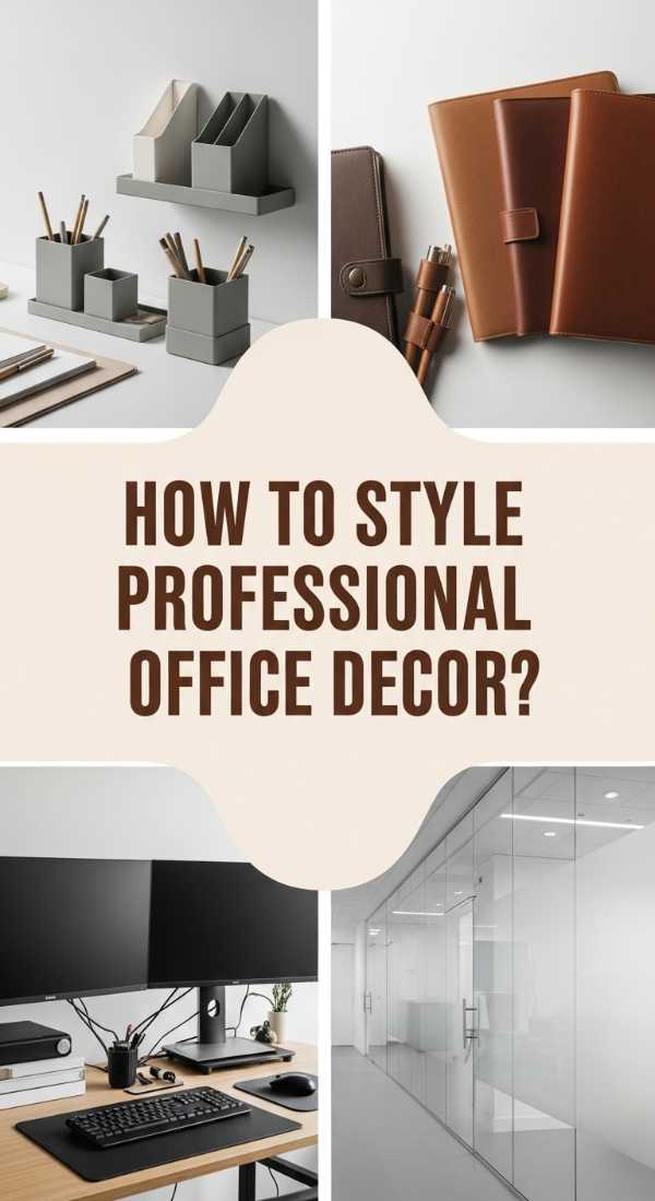 How To Style Office Decor Workplace Essentials For Corporate Success 69e72456744ec