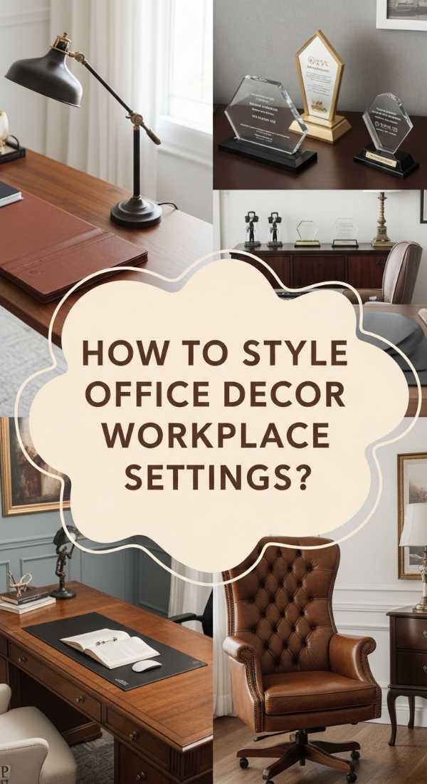 How To Style Office Decor Workplace Settings For Professional Success 69e9fb22cb329