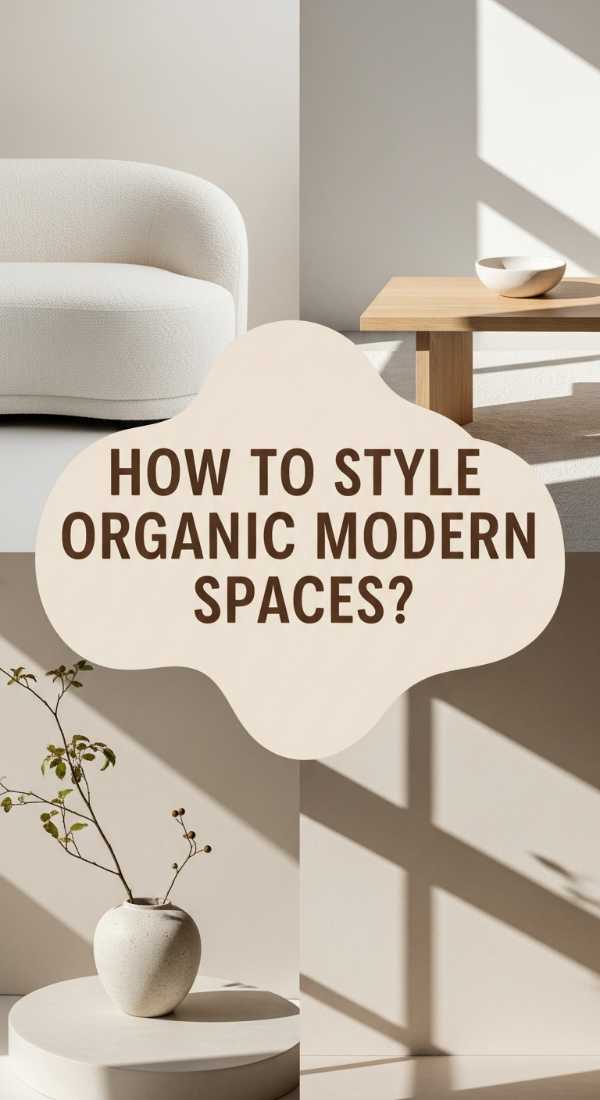 How To Style Organic Modern Spaces For Sophisticated Home Comfort 69e7227be954b
