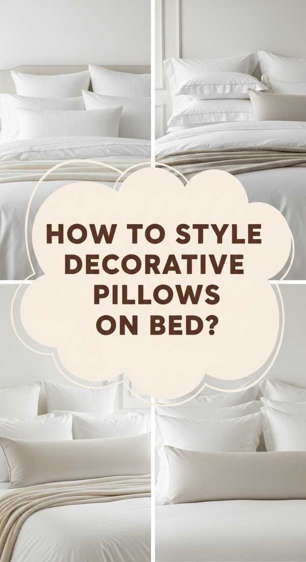 How To Style Oversized Decorative Pillows On Bed For A Luxury Hotel Vibe 69ecace94cefd