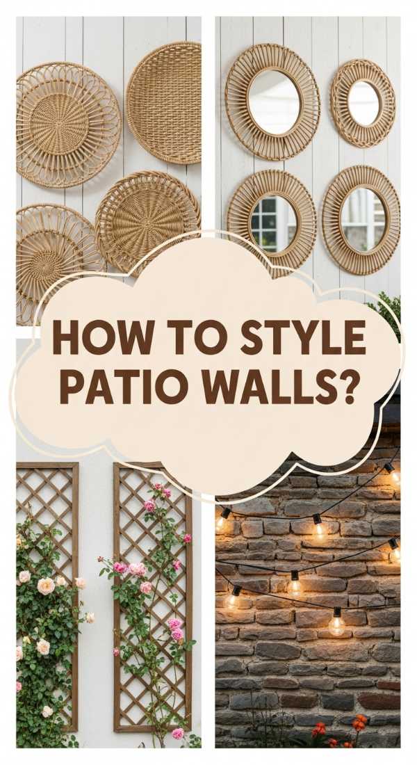 How To Style Patio Wall Decor Outdoor For The Ultimate Summer Hangout 69e6484535eaa