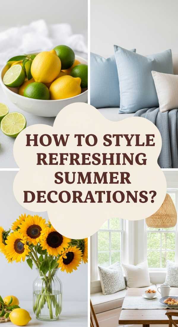How To Style Refreshing Summer Decorations For A Breezy Home 69df1b57c08ec