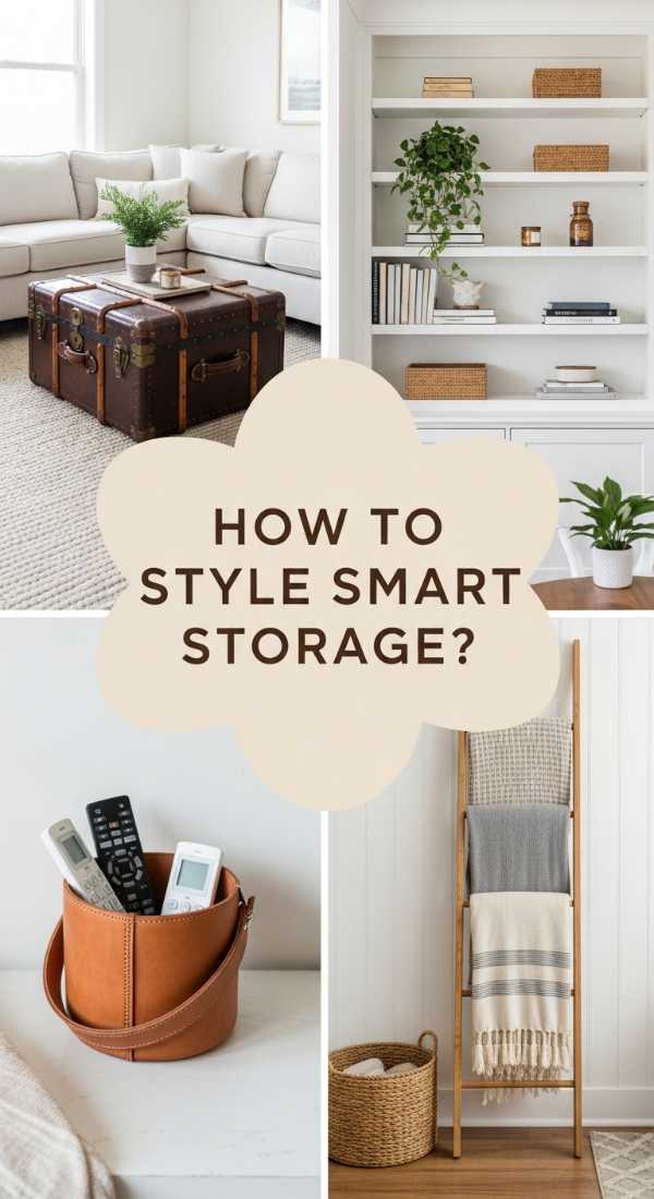 How To Style Smart Living Room Storage For A Cozy Aesthetic 69eb4115eddff