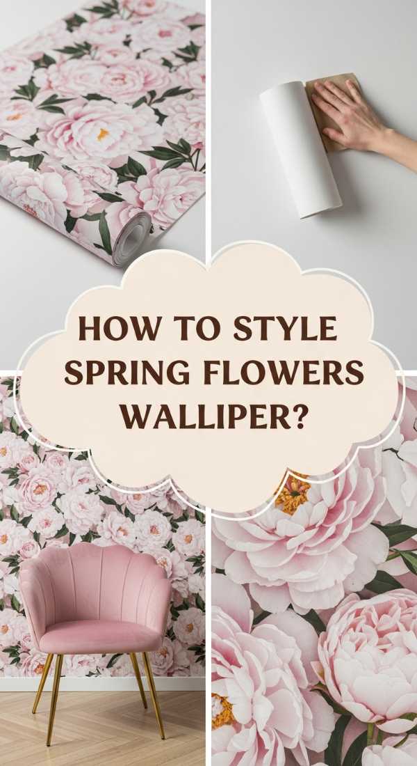 How To Style Spring Flowers Wallpaper For A Dreamy Pink Aesthetic 69e7227e6c29b