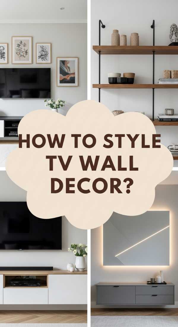 How To Style Tv Wall Decor Ideas For A Seamless Gallery Look 69e32573a004f