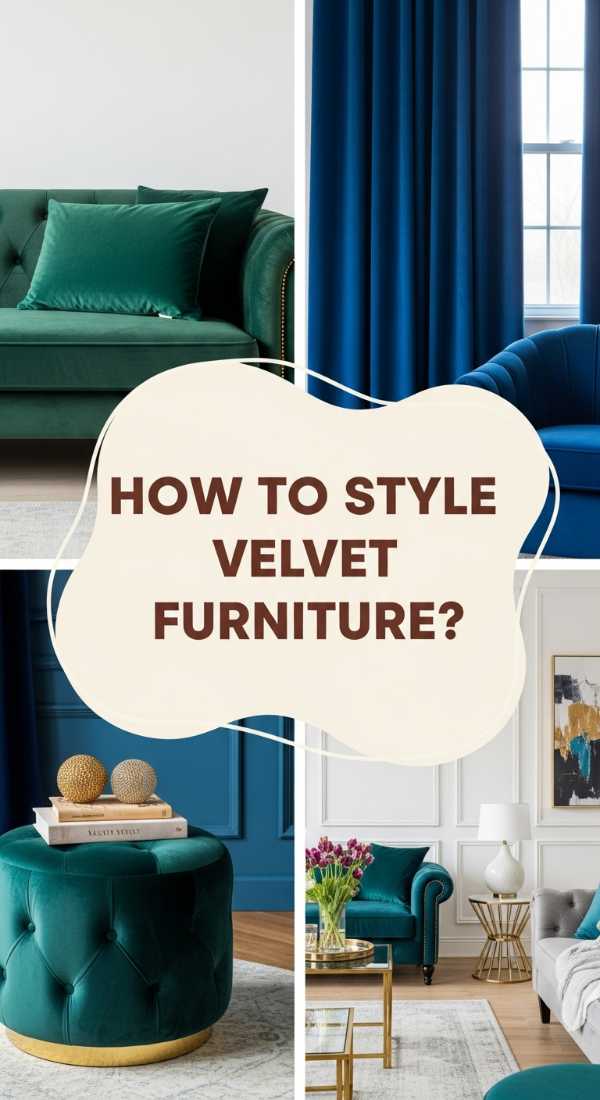 How To Style Velvet Furniture For Upscale Home Styling That Radiates Sophistication 69e4bdf909b41