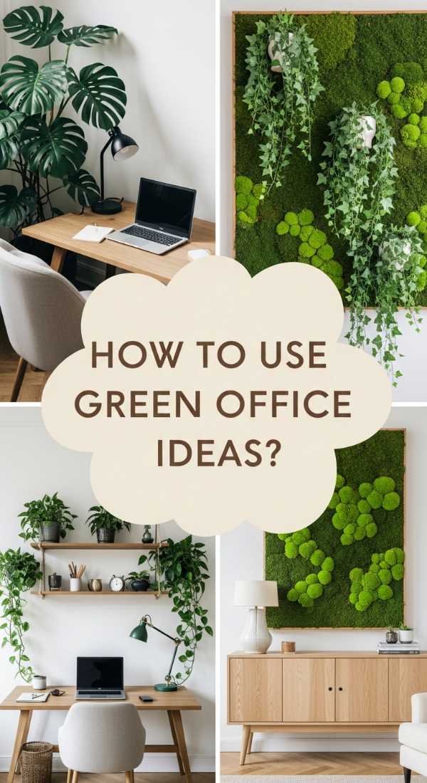 How To Style Vibrant Green Office Ideas For A Refreshing Atmosphere 69e9fb1dd72c4