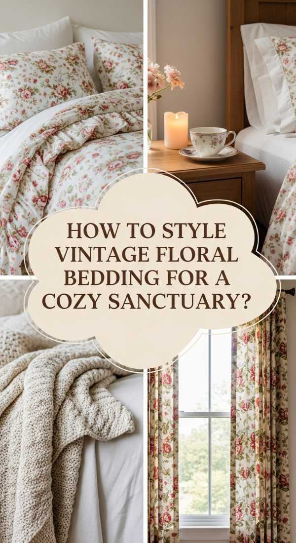How To Style Vintage Floral Bedding For A Cozy Sanctuary 69f2fe0bd0752