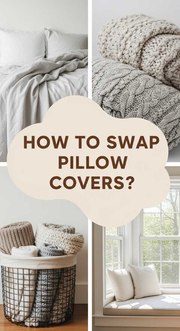 How To Swap Throw Pillow Covers For A Seasonal Update 69ecb05ee89ea