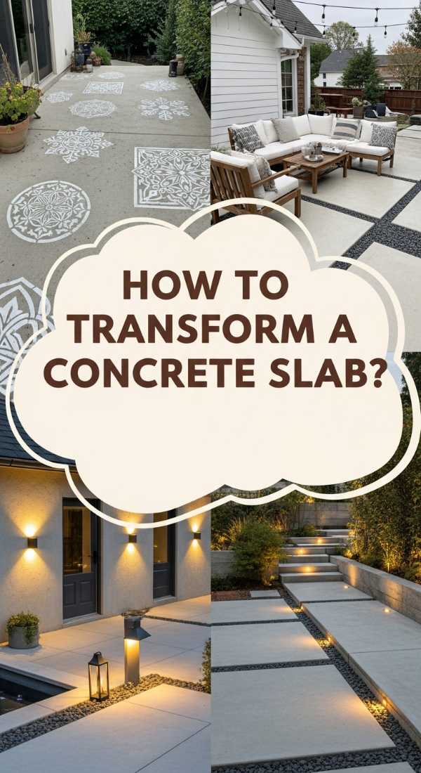 How To Transform A Concrete Slab For The Perfect Evening Lounge 69f2f4fc58eae