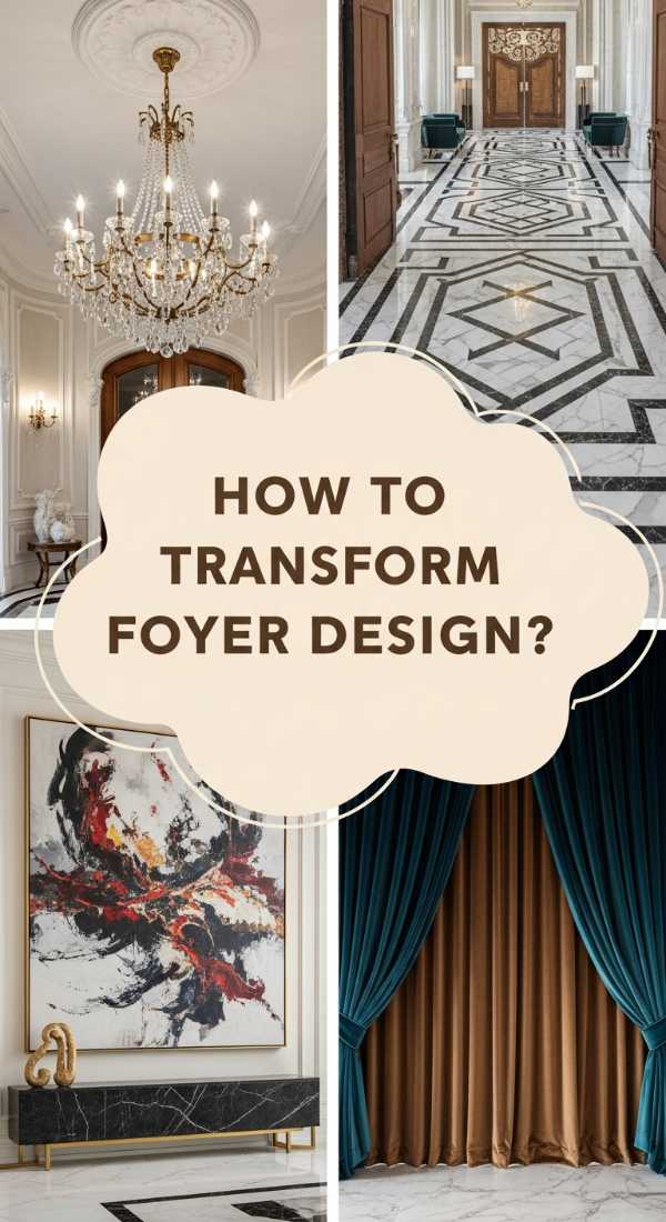 How To Transform Foyer Design For Ultimate Luxury Living 69eb411d35a2b
