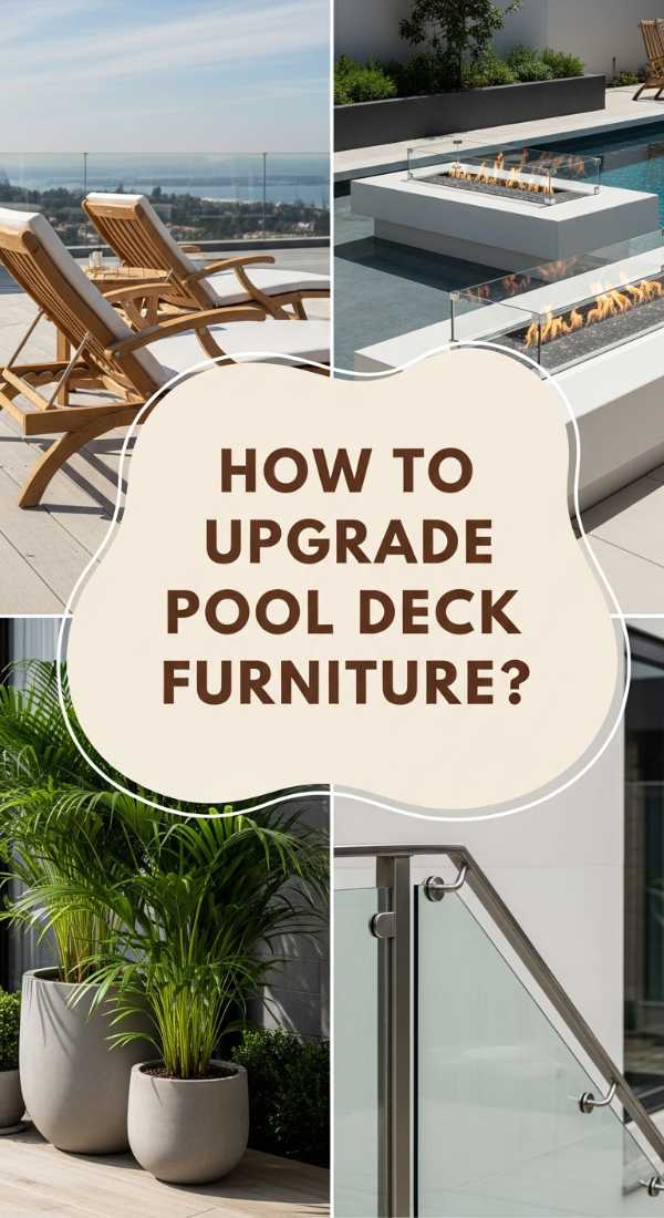 How To Transform Your Poolside Area For A Sophisticated Vacation Feel 69df1daee3288