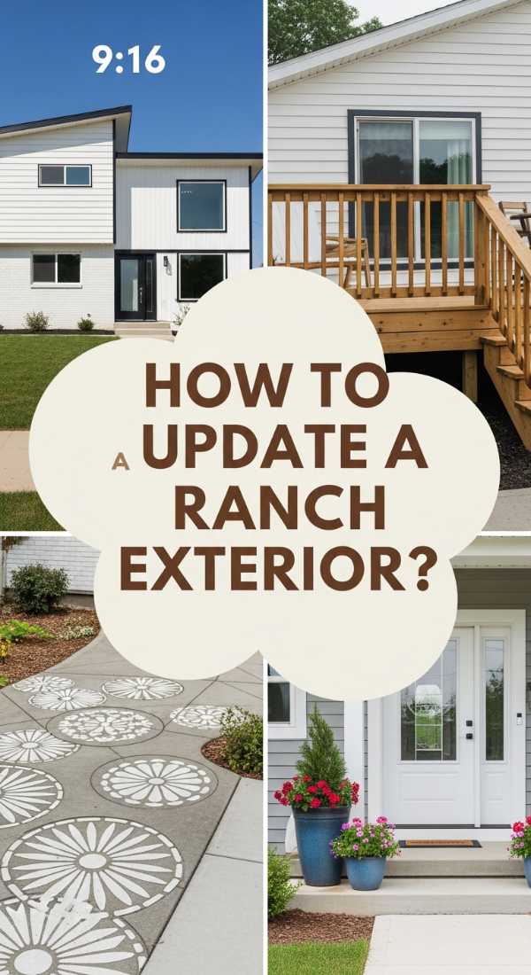 How To Update A Ranch Exterior Remodel For A Modern Country Vibe 69f238b2f0b6b