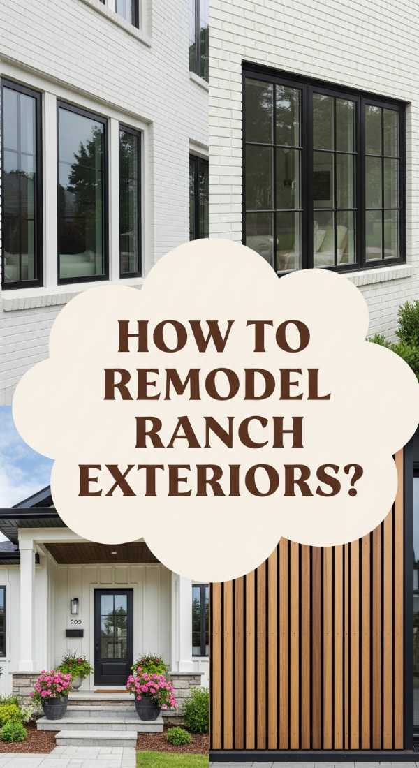 How To Update A Ranch Exterior Remodel For Modern Curb Appeal 69ef122bdefa3