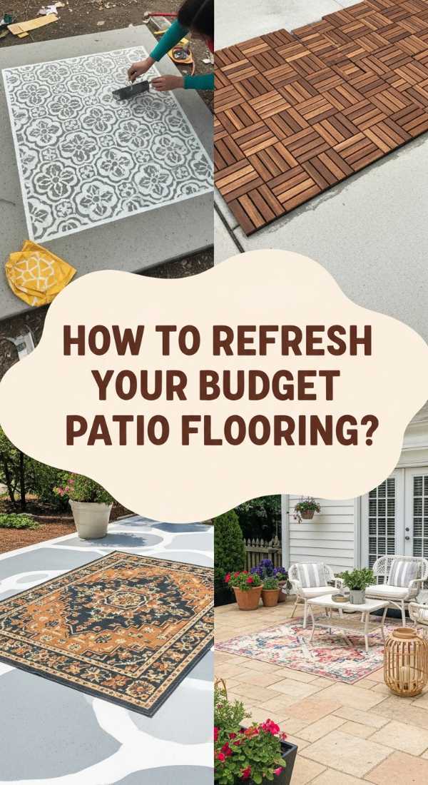 How To Update Cheap Patio Floor Ideas For A High End Look 69edfbfc4849e
