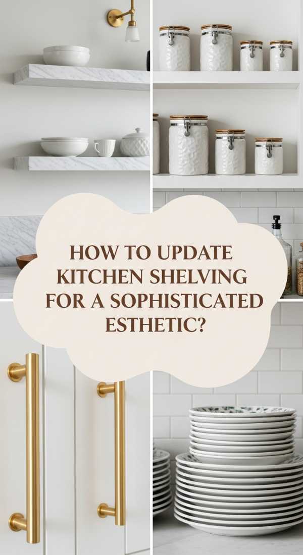 How To Update Kitchen Shelving For A Sophisticated Aesthetic 69e7213af3f32